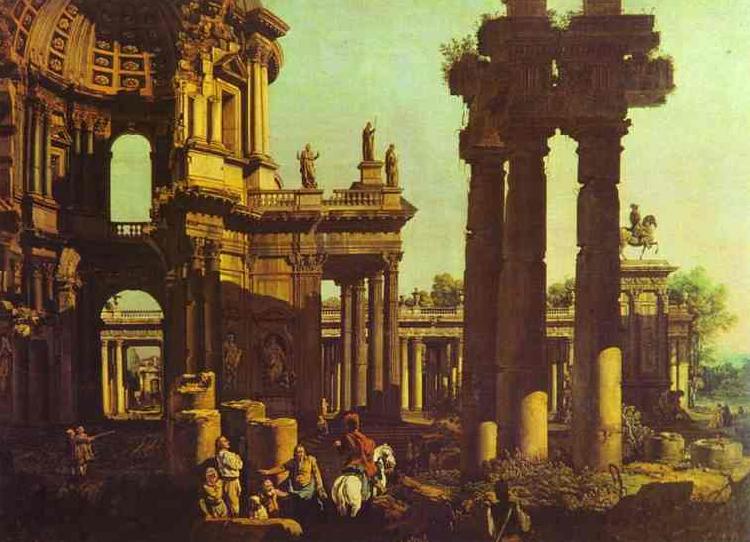 Bernardo Bellotto Ruins of a Temple